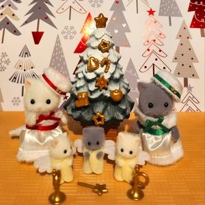 Calico Critters christmas choir set